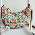 Le sac demi-lune - Hibiscus amande