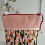 La trousse multi-usage - Trapèze rose