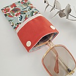 L'étui lunettes - Hibiscus amande