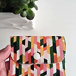 Le porte carte - Trapèze rose