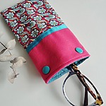 L'étui lunettes - Jasmin grenadine