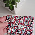 Le porte carte - Jasmin grenadine