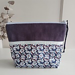 La trousse multi-usage - Jasmin indigo