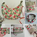 Ensemble sac + accessoires aux choix - Artichaut rouge