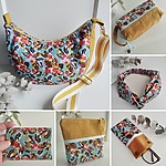 Ensemble sac + accessoires aux choix - Hibiscus céladon