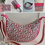 Ensemble sac + accessoires aux choix - Jasmin grenadine