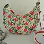 Le sac demi-lune - Artichaut rouge