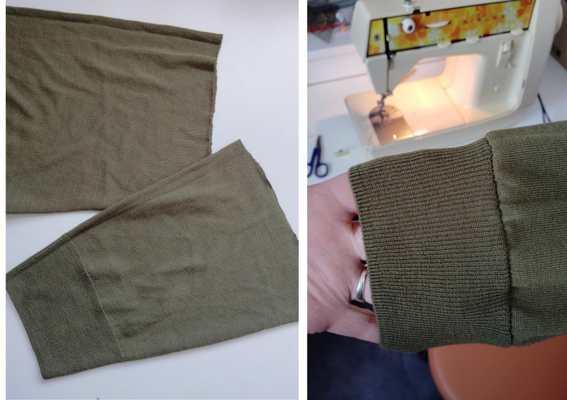 Raccourcir les manches d&rsquo;un gilet : pourquoi la technique du bord-côte change tout ?